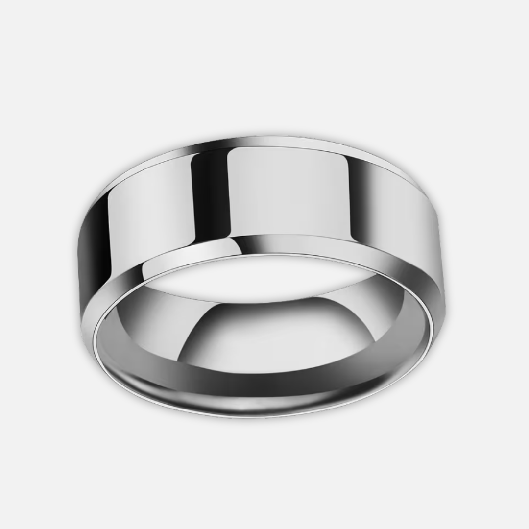 Noviqlo | High Polished Stainless Steel Ring 8mm