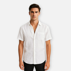 Bellanoa | Men’s Linen Short Sleeve Shirt
