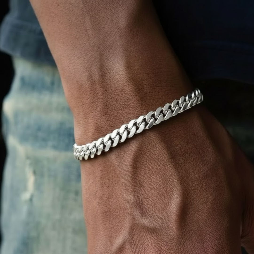 Noviqlo | Stainless Steel Cuban Link Bracelet