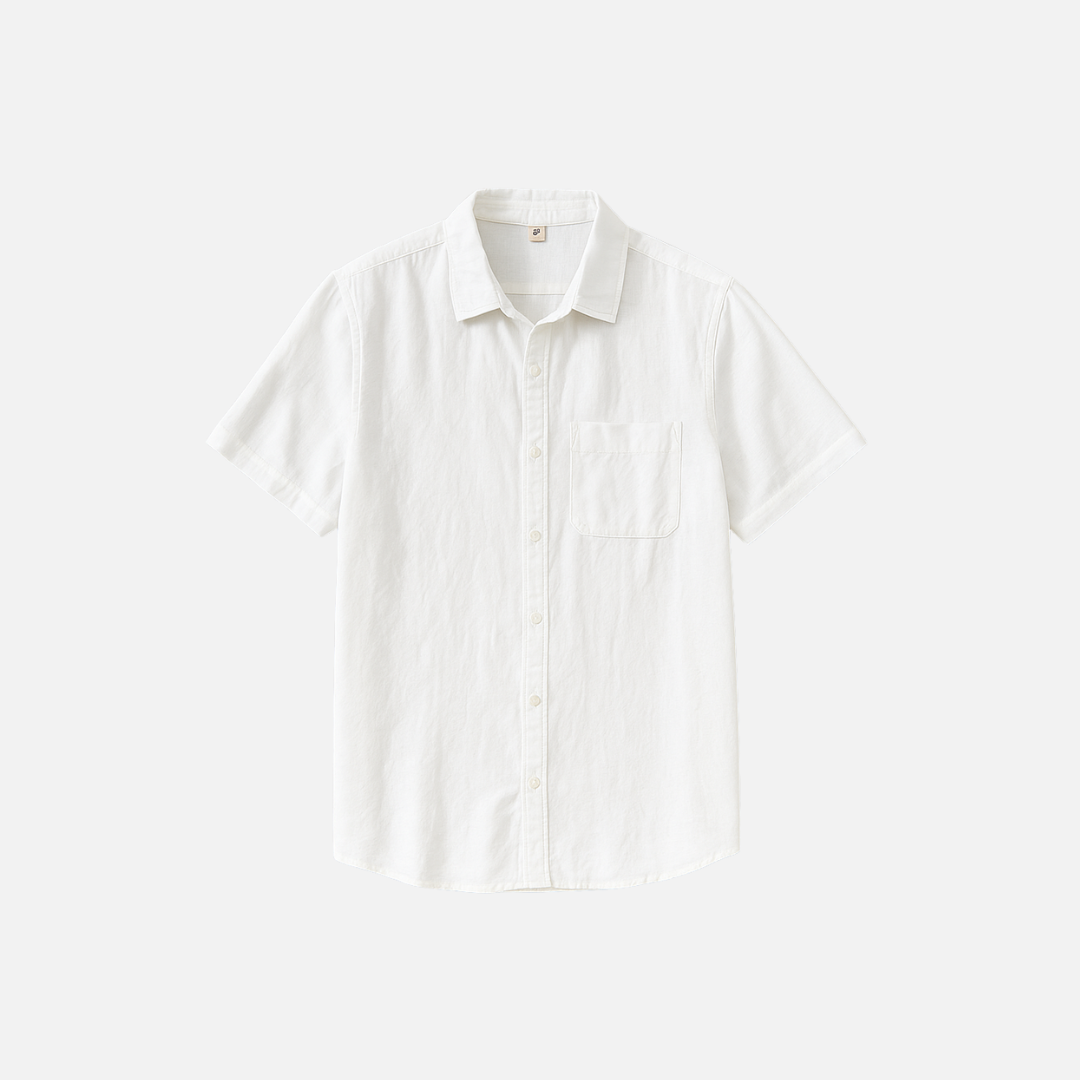 Bellanoa | Men’s Linen Short Sleeve Shirt