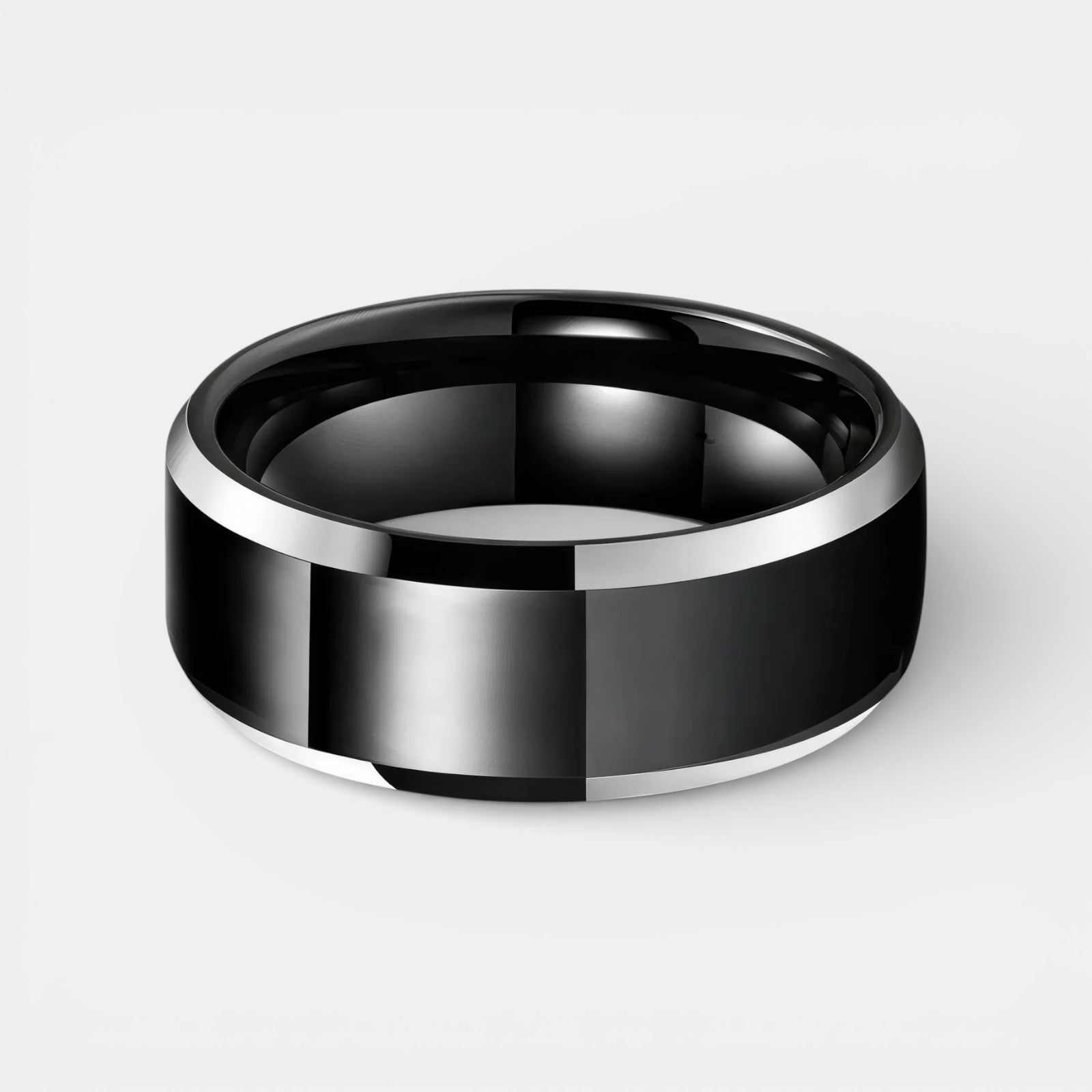 Noviqlo | High Polished Stainless Steel Ring 8mm