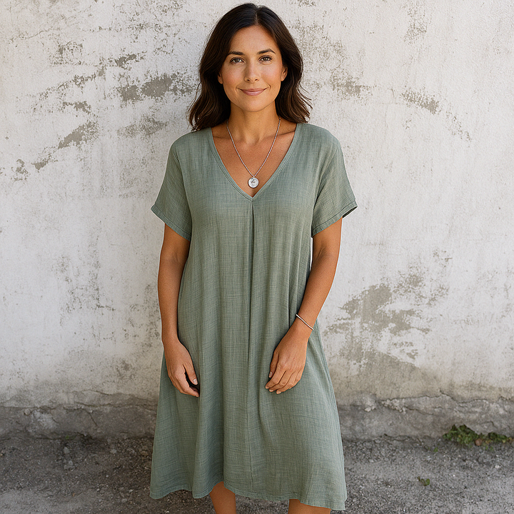 Evelyn™ | Flowy Travel Maxi Dress