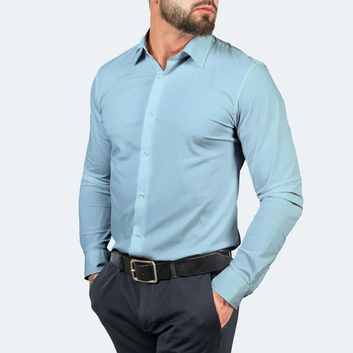 Ellwood™ | Wrinkle-Free Stretch Travel Shirt