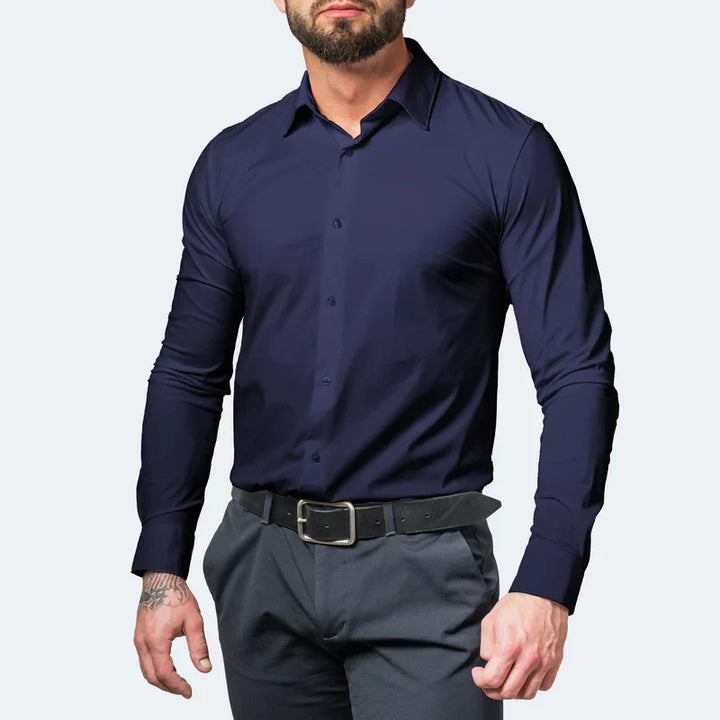 Ellwood™ | Wrinkle-Free Stretch Travel Shirt