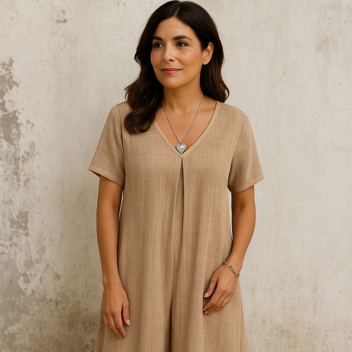 Evelyn™ | Flowy Travel Maxi Dress