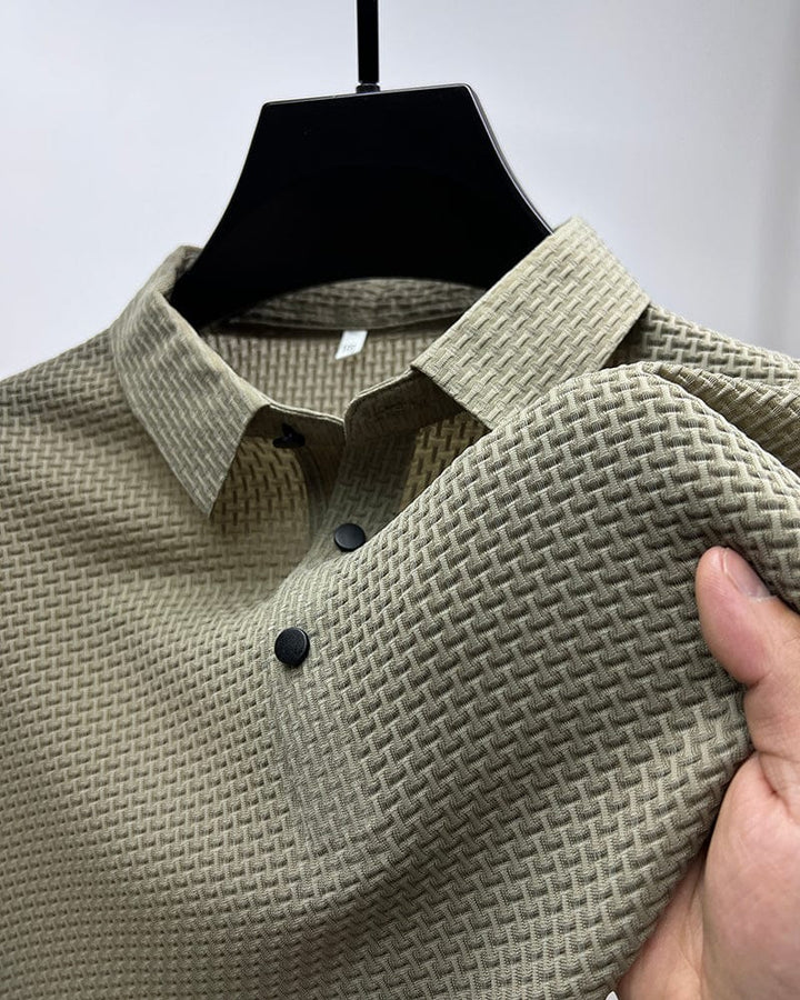 Callum™ | Breathable Mesh Panel Performance Tee