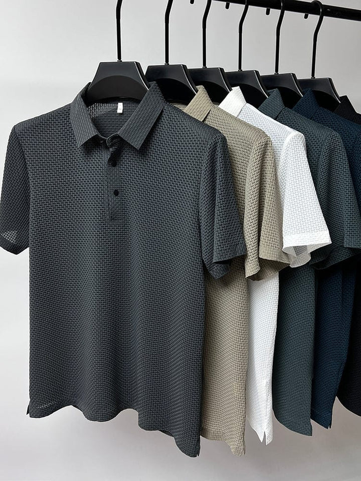 Callum™ | Breathable Mesh Panel Performance Tee
