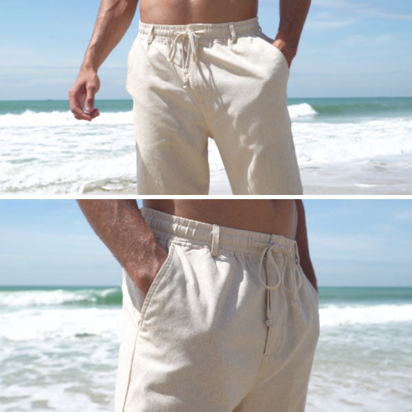 Ellis™ | Lightweight Cotton-Linen Travel Trousers