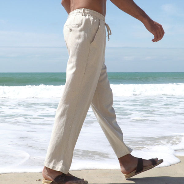 Ellis™ | Lightweight Cotton-Linen Travel Trousers