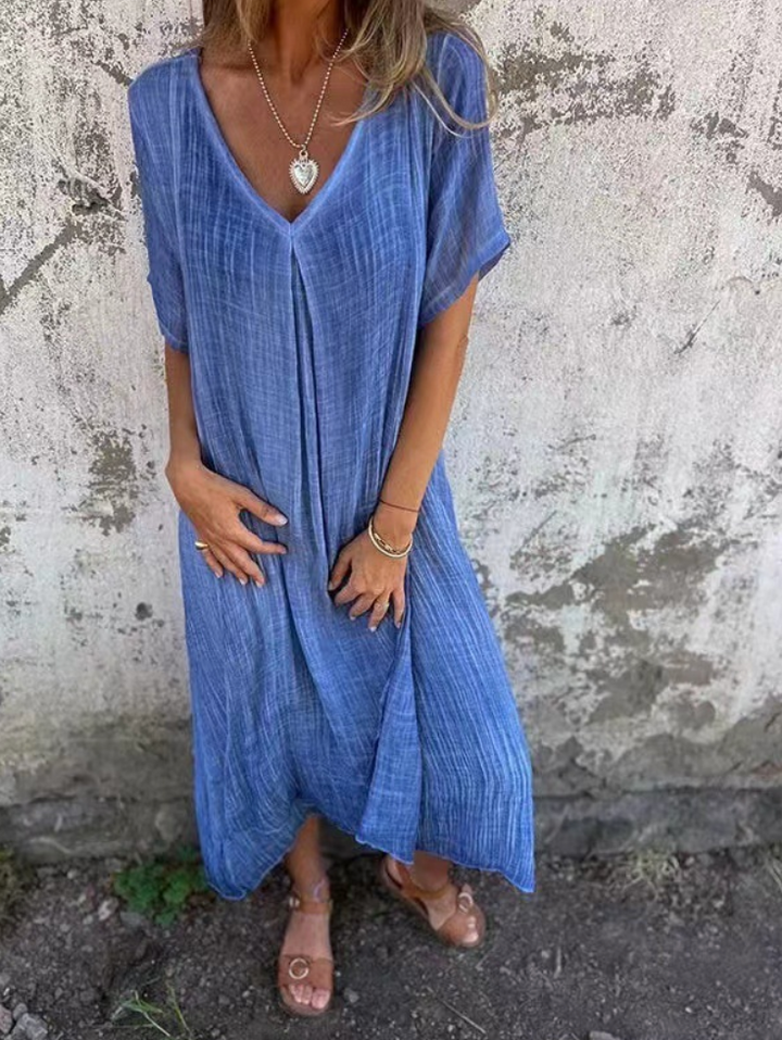 Evelyn™ | Flowy Travel Maxi Dress