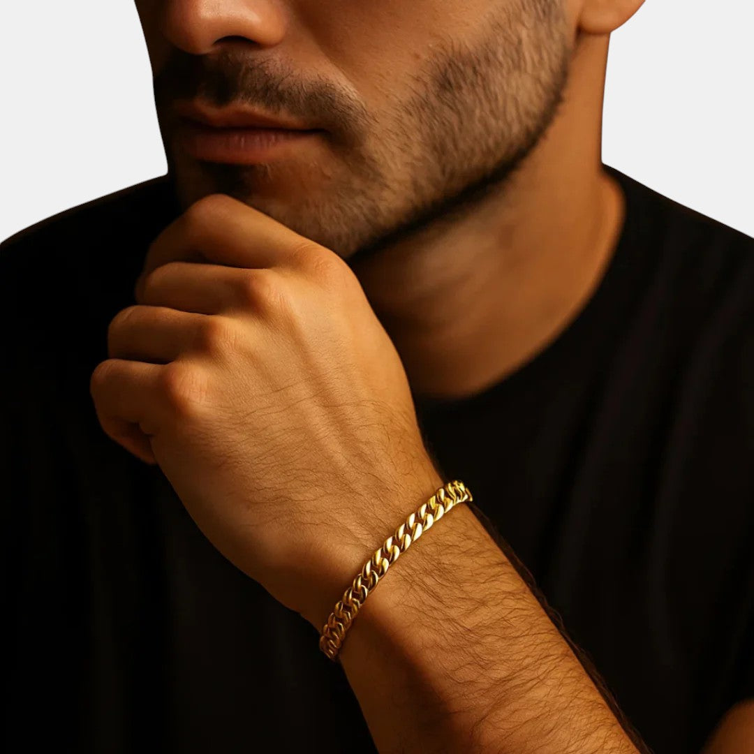 Noviqlo | Stainless Steel Cuban Bracelet 6mm