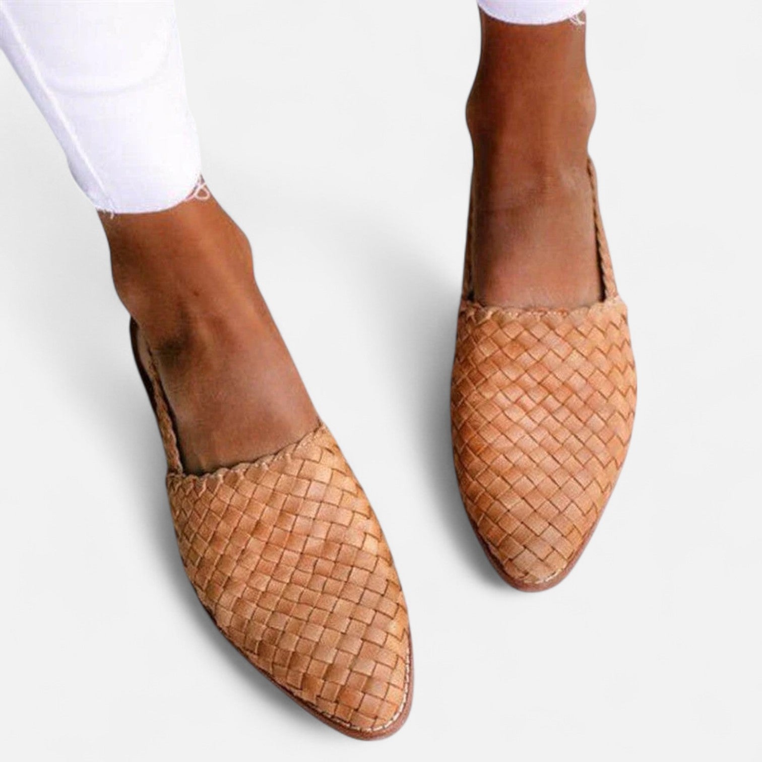 Bellanoa | Women’s Woven Leather Sandals