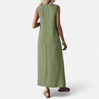 Bellanoa | Women’s Vintage Maxi Dress in Flowing Summer Fit
