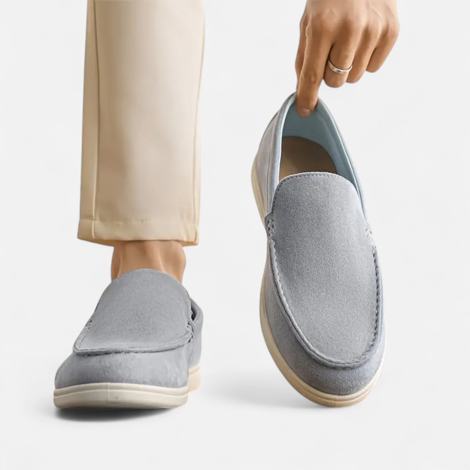 Bellanoa | Men’s Slip-On Loafers in Classic Retro Style