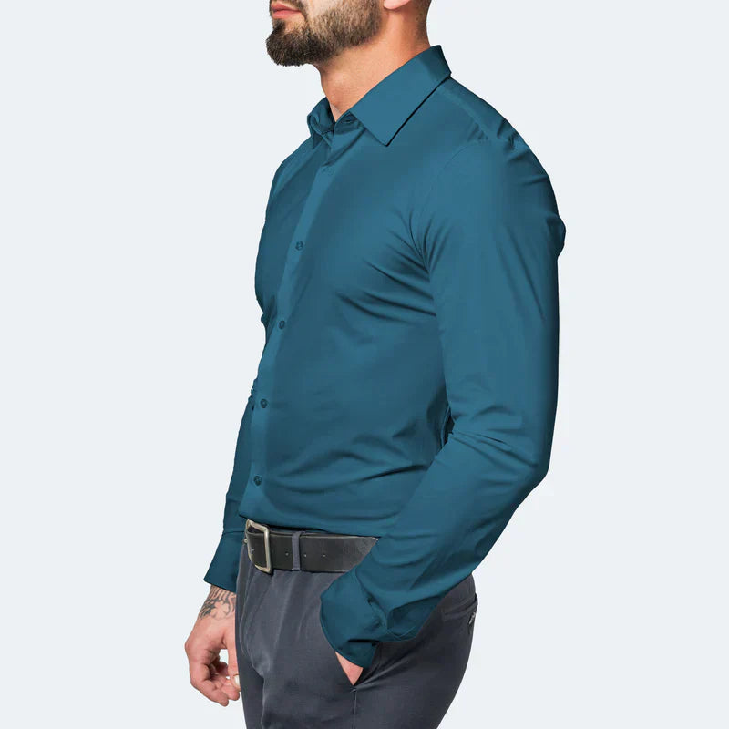 Ellwood™ | Wrinkle-Free Stretch Travel Shirt