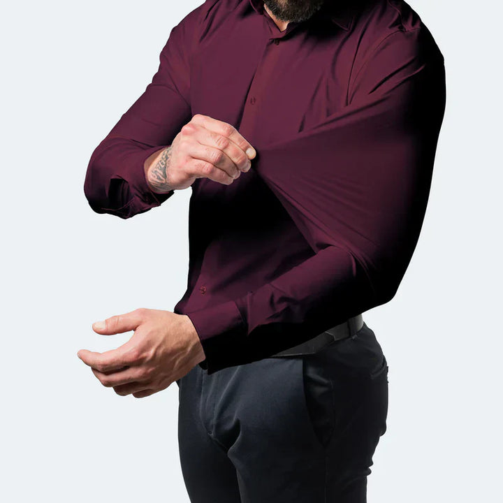 Ellwood™ | Wrinkle-Free Stretch Travel Shirt