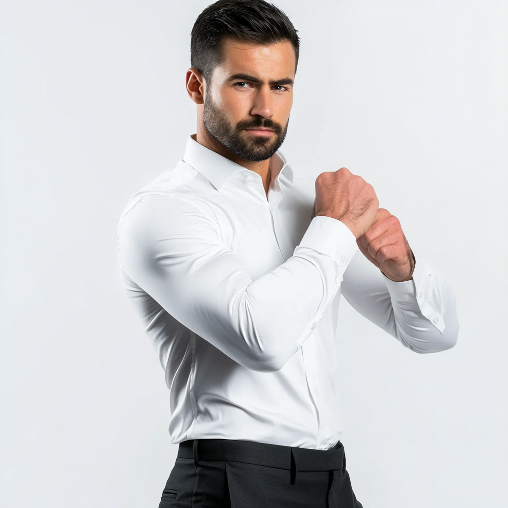 Ellwood™ | Wrinkle-Free Stretch Travel Shirt